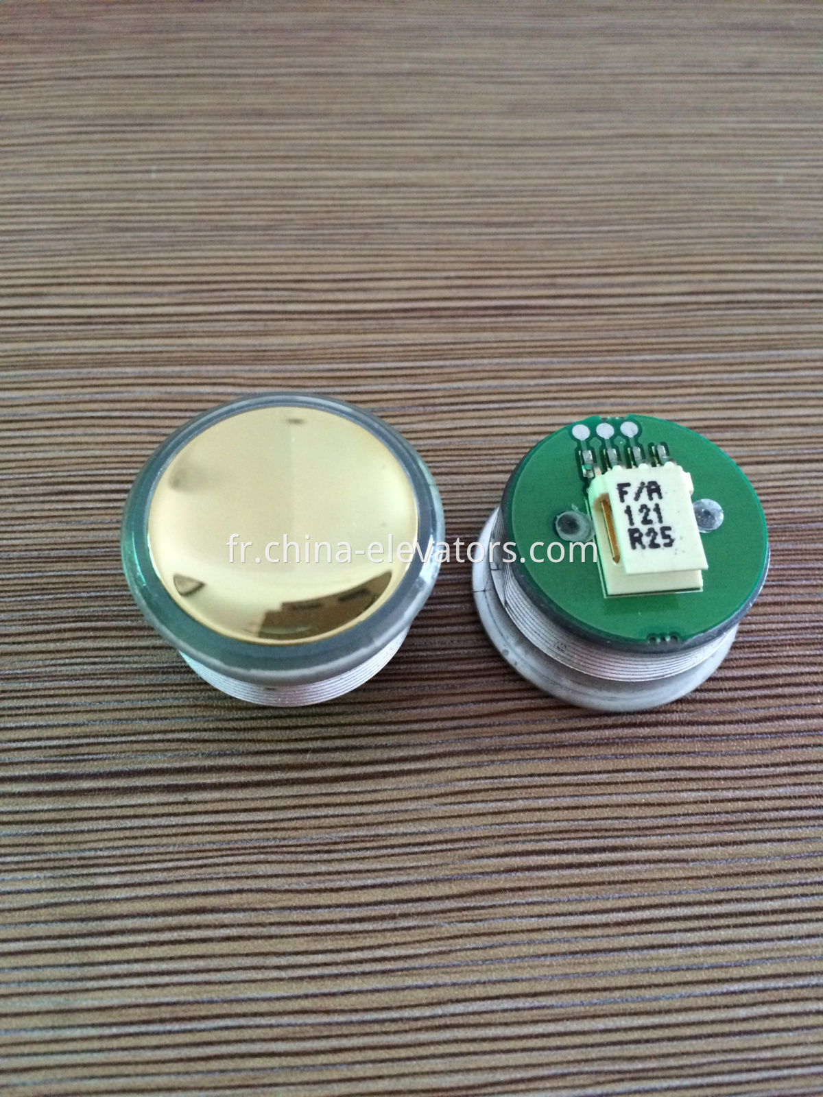 Golden Push Button FAA25090A121 for OTIS 2000 Elevators